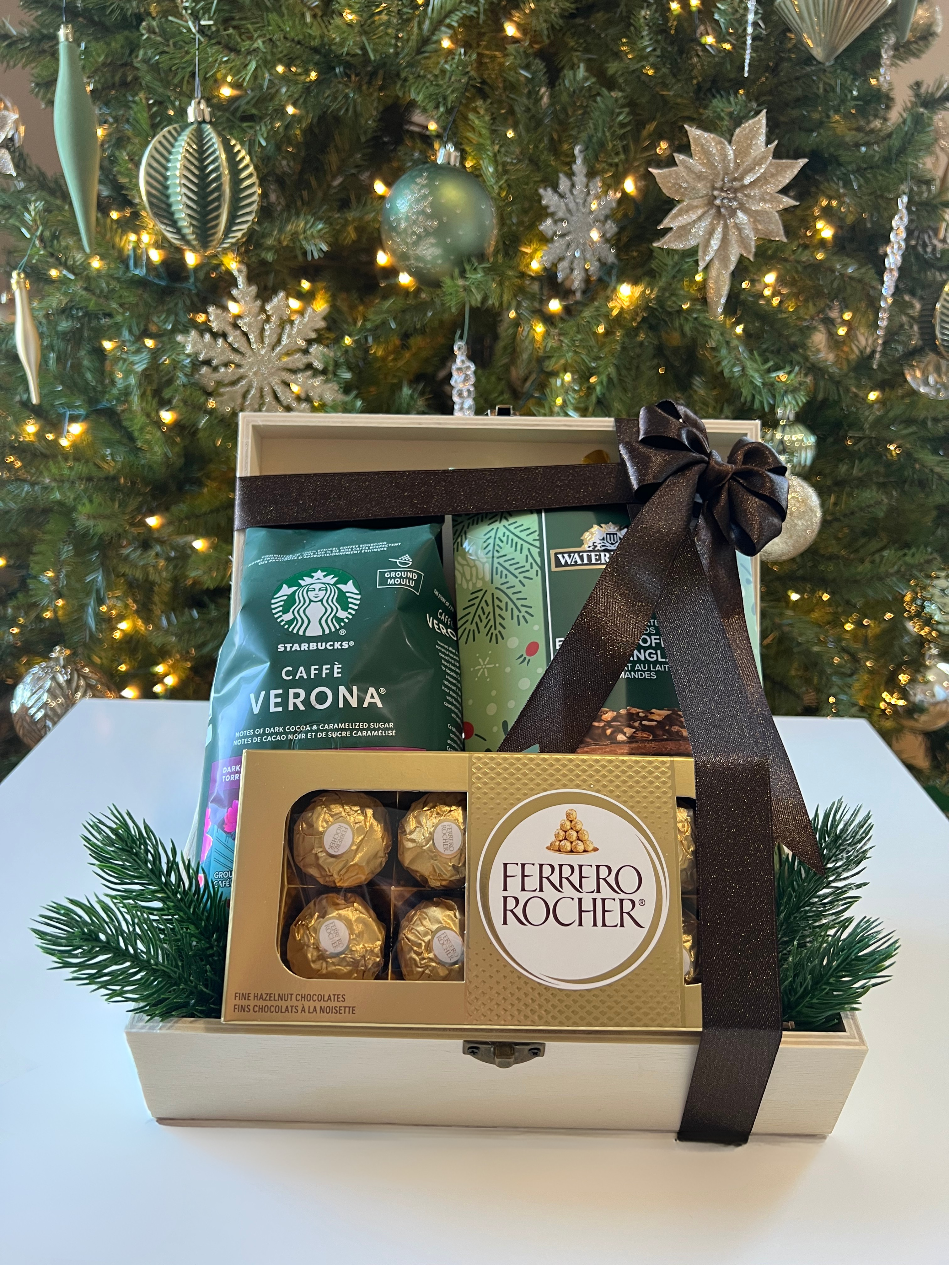 Premium Starbucks & Ferrero Holiday Gift Box